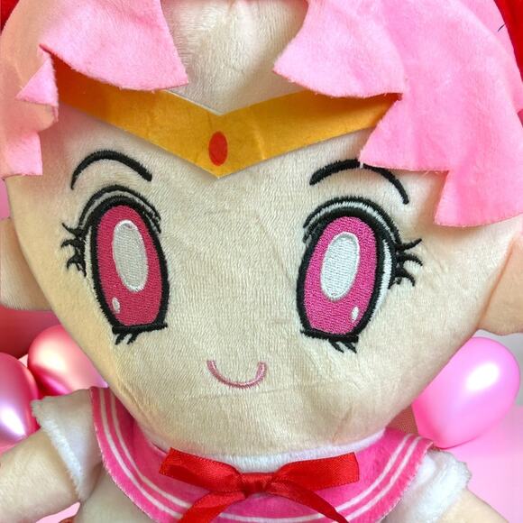 Anime Plush Doll Sailor Moon Chibi Moon Chibiusa Backpack Shoulder Bag - Picture 3 of 4